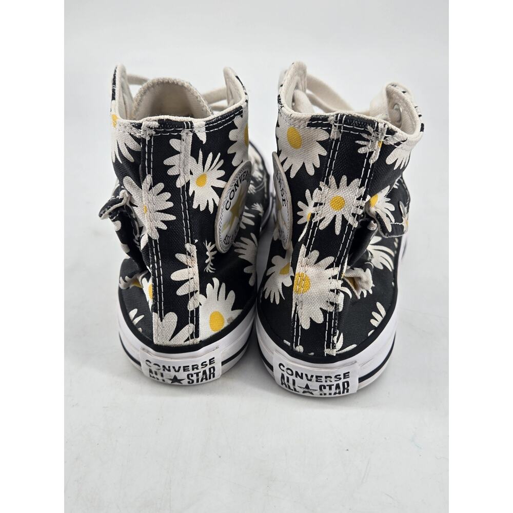 Converse All Star Pocket Hi-Top Daisies Floral Print Canvas Sneaker Shoe Sz 7 - Picture 4 of 11